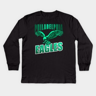 philadelphia eagles Kids Long Sleeve T-Shirt